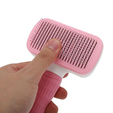 Durable Square Pet Grooming Brush for Dog for Cat 7.48"x4.21"x2.09" 1 Pc