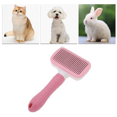 Durable Square Pet Grooming Brush for Dog for Cat 7.48"x4.21"x2.09" 1 Pc