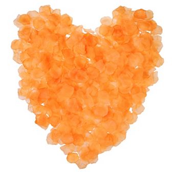 1000 pc Artificial Silk Rose Petals Fake Flower Decor for Wedding, Engagement, Party 1.6"