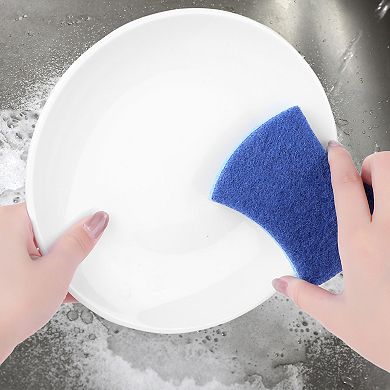Kitchen Sponges, Dual Side Sponges for Washing Dishes, Cleaning Sponges for Kitchen