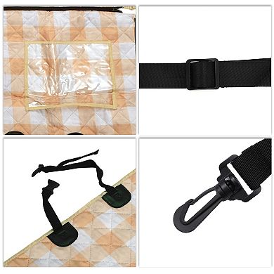 Durable Car Seat Cover for Pet Bright Color Detachable 1 Pc