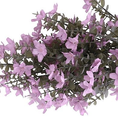 6 Bundles of Artificial Jasmine Flowers, Fall Fake Flowers with Long Stems for Garden Patio 30.7"