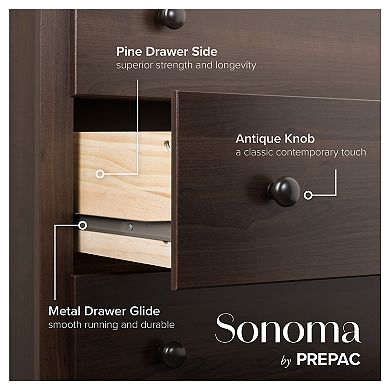 Prepac Tall 5-Drawer Chest