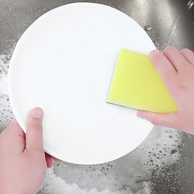 Kitchen Cleaning Sponge, for Dishes, Cleaning Sponges for Kitchen, Household, Bathroom
