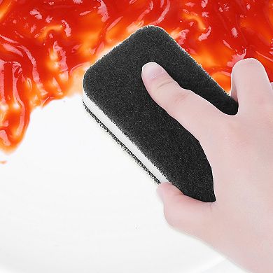 Sponges Kitchen 25 Pcs, Scrub Dish Sponges, Dual-Sided Sponges for Washing Dishes, Pots 4"x2.4"x1.2"