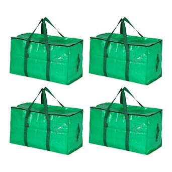 4 Packs Clothes Storage, Foldable Storage Bags, Moving Bags for Closet Organizers with Handles