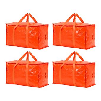 4 Packs Clothes Storage, Foldable Storage Bags, Moving Bags for Closet Organizers with Handles