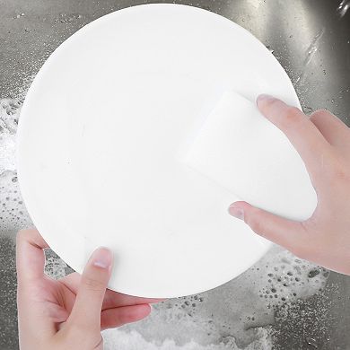 5 Pcs Scratch Scrub Sponges, Kitchen Sponges for Washing Dishes and Cleaning the Kitchen and Bath