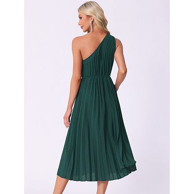 one shoulder drawstring dress SHEIN SXY Plus One Shoulder Drawstring Bodycon Dress
