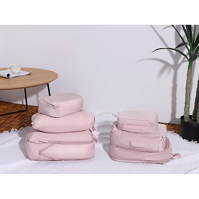 6 Set Travel Bag for Storage, Lightweight Travel Essentials, Travel Accessories Bag Sets