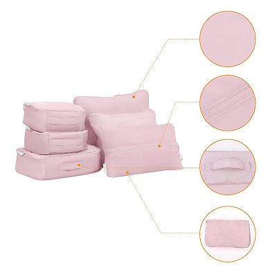 6 Set Travel Bag for Storage, Lightweight Travel Essentials, Travel Accessories Bag Sets