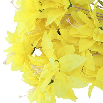 10 Pcs Real Touch Lilies Flowers Long Stem Artificial Flower with 3 Heads 25.6"