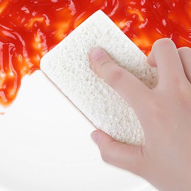 Dual Sided Cleaning Sponges, Kitchen Dishes Sponge, for Household, Bathroom