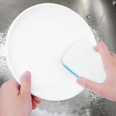 6 Pcs Non-Scratch Scrub Cleaning Sponges, Dual-Sided Kitchen Sponges, Sponges for Dishes