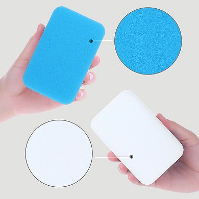 6 Pcs Non-Scratch Scrub Cleaning Sponges, Dual-Sided Kitchen Sponges, Sponges for Dishes
