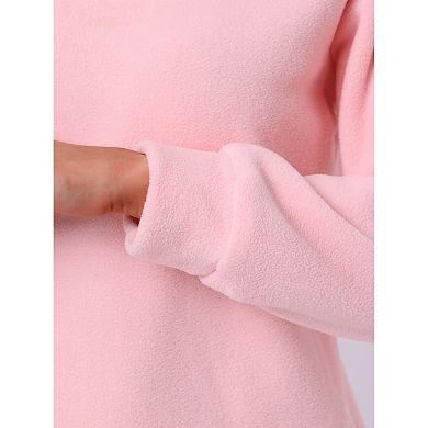 Womens Sweatsuits 2 Piece Outfit Fuzzy Flannel Lounge Sets Sweater Pants Pajama Sets