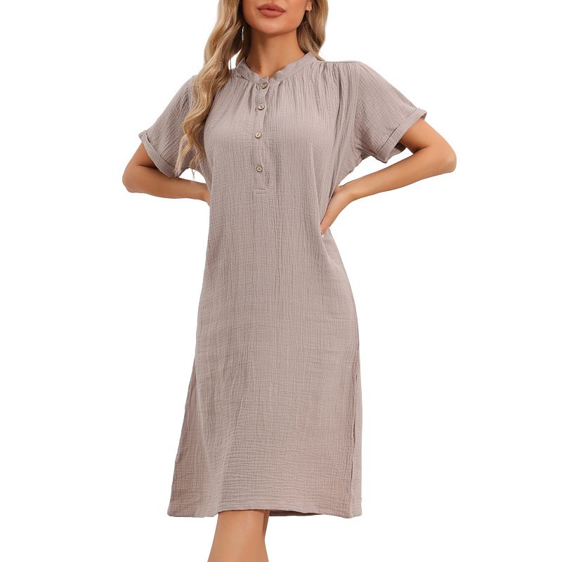 long sleeve mini dress for women Vera Short Party with Sleeves across front only size Color:Brown Gold QUINCEANERA DRESSES Black And Gold Winter