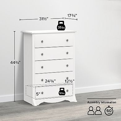 Prepac Monterey 5-Drawer Chest