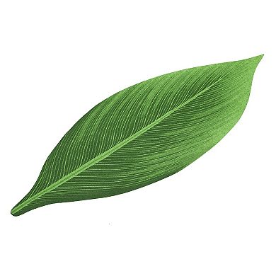 Palm Leaves, 24 Pack Artificial Palm Leaves Faux Palm Fronds Fake Palm Leaf Simulation Tree Leaves