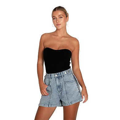 Bring The Heat Denim Shorts