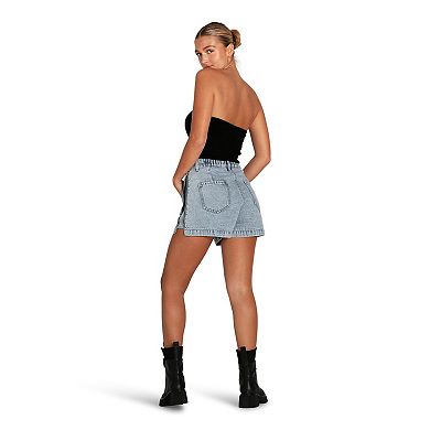 Bring The Heat Denim Shorts