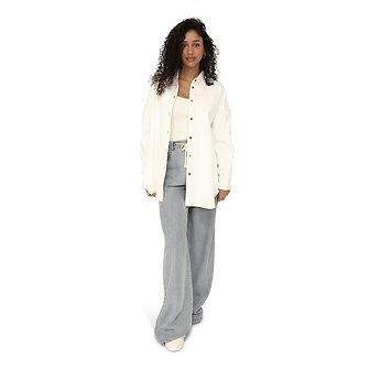 Into Him Oversized Denim Shirt