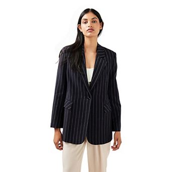 Love & Mercy Striped Blazer
