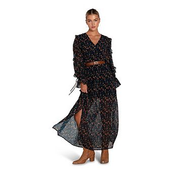 Come As You Are Floral Maxi Dress