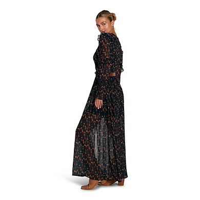 Come As You Are Floral Maxi Dress