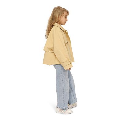 Matilda Cropped Trench Coat