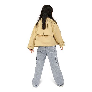 Matilda Cropped Trench Coat