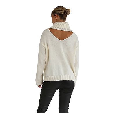 Right Here Waiting Open Back Knit