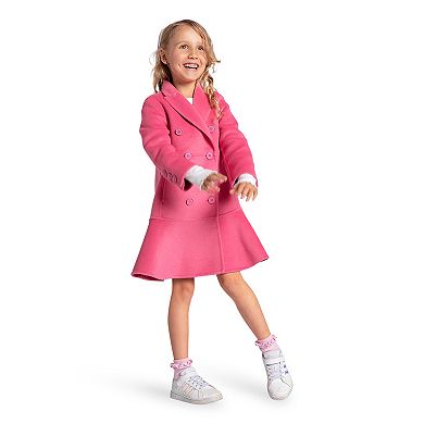 Good Manners Wool Blend Fitted Coat