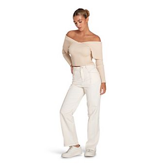 More Than Words Collared Knit Top