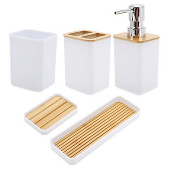 Durable Soap Pump Dispenser Set for Bathroom for Laundry Rooms 1 Set