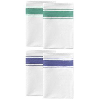 Dish Towel, Absorbent Linen Kitchen Towels, for Home, Tea Towels Set 20"x 28" - 4 Pack