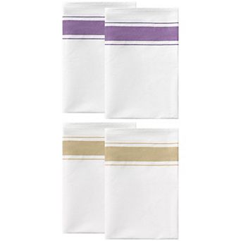 Dish Towel, Absorbent Linen Kitchen Towels, for Home, Tea Towels Set 20"x 28" - 4 Pack