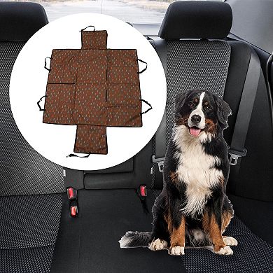 Waterproof Car Seat Cover for Pet Dog Pattern 1 Pc