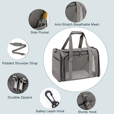 Dog Carrier, Pet Carrier for Cat, Puppy Carrier for Medium Small Cats Dogs Puppies up to 13 Lbs