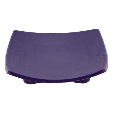 Waterproof Curved Soap Holder for Bath 3.74"x3.74"x0.71" 1 Pc