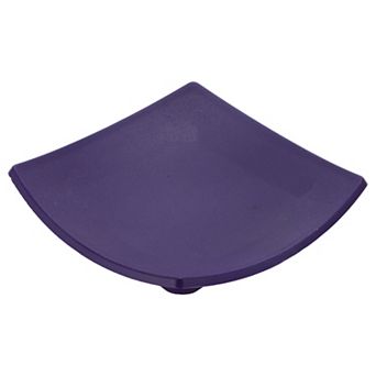 Waterproof Curved Soap Holder for Bath 3.74"x3.74"x0.71" 1 pc