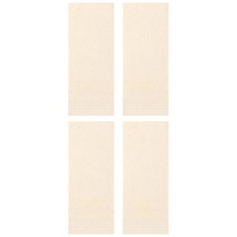 4 Pack Striped Pattern Hand Towels Set, Quick Drying Towel for Bathroom 14" x 30"