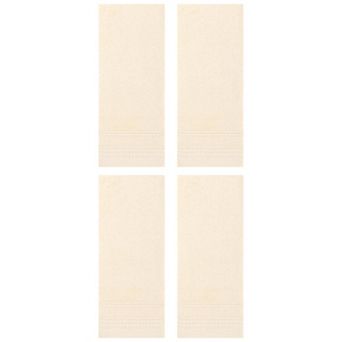 4 Pack Striped Pattern Hand Towels Set, Quick Drying Towel for Bathroom 14" x 30"