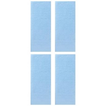 4 Pack Striped Pattern Hand Towels Set, Quick Drying Towel for Bathroom 14" x 30"