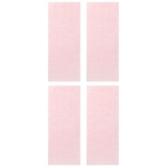 4 Pack Striped Pattern Hand Towels Set, Quick Drying Towel for Bathroom 14" x 30"