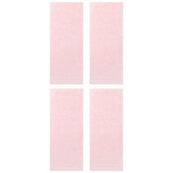 4 Pack Striped Pattern Hand Towels Set, Quick Drying Towel for Bathroom 14" x 30"