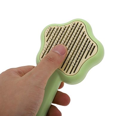 Durable Pet Grooming Brush for Dog for Cat 7.87"x3.74"x1.81" 1 Pc