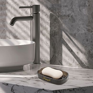 Portable Wall Mounted Soap Holder for Bathroom 5.71"x3.74"x1.1" 1 Pc