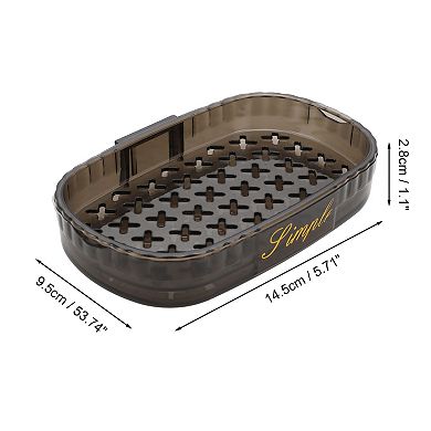 Portable Wall Mounted Soap Holder for Bathroom 5.71"x3.74"x1.1" 1 Pc