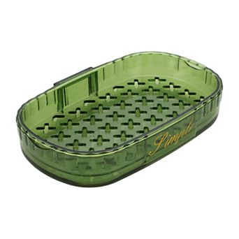 Portable Wall Mounted Soap Holder for Bathroom 5.71"x3.74"x1.1" 1 pc